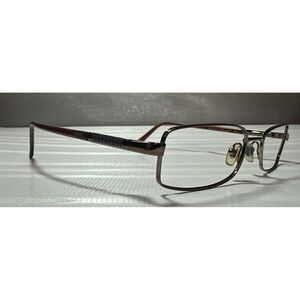 Versace Eyeglasses MOD. 1067 1013 Brown Rectangular Frame Italy 52[]17 135